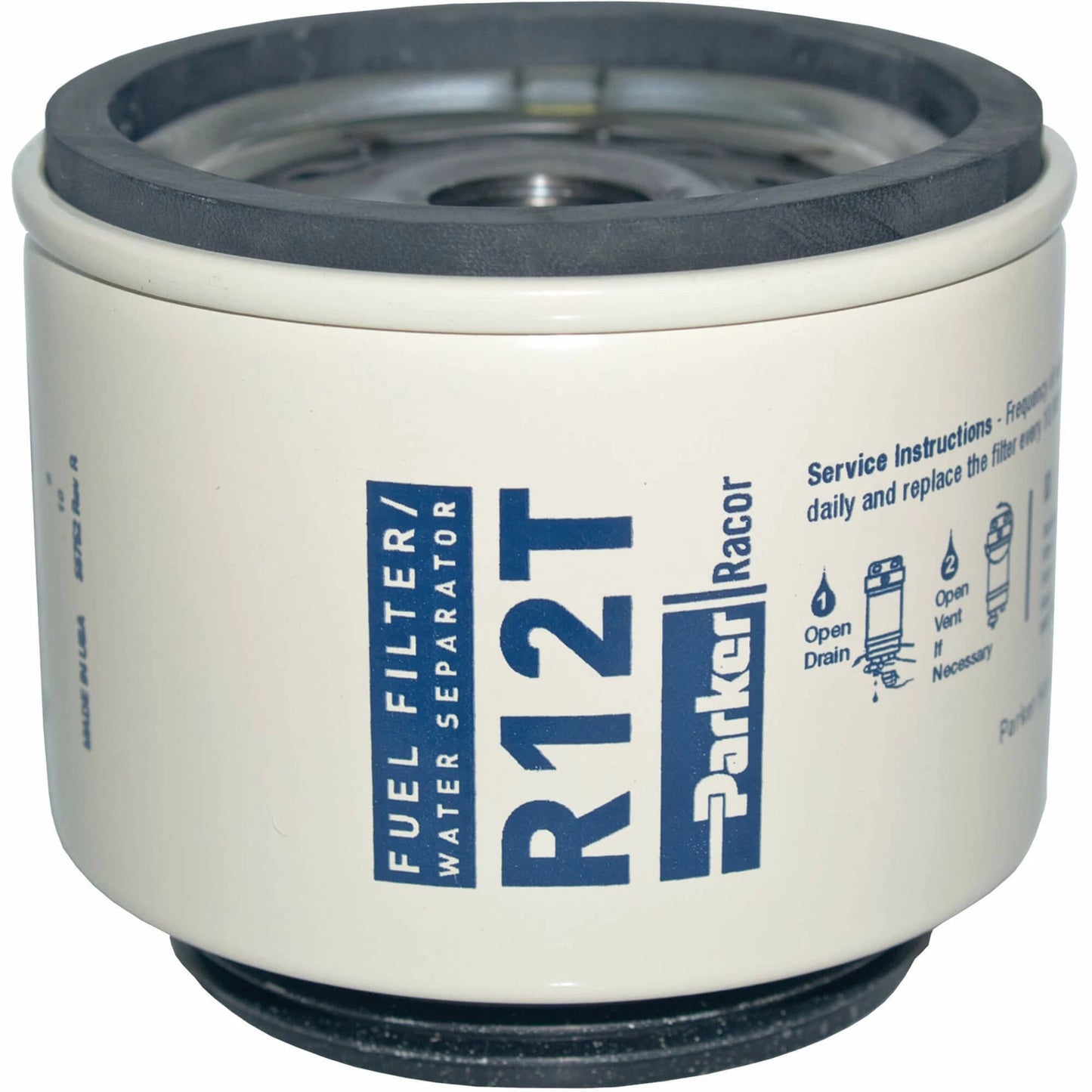 Elemento filtrante para separador de agua y combustible R12T 10 micras | Racor