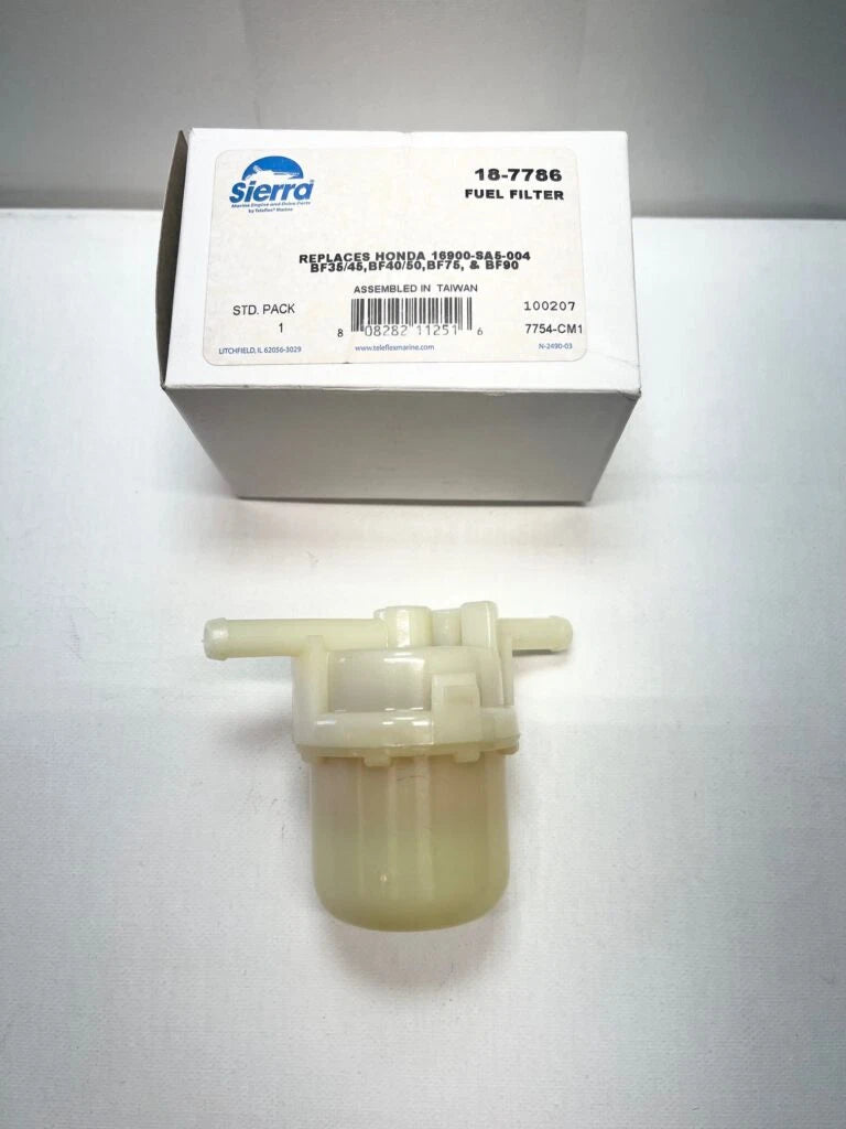 Filtro de combustible para motores Honda BF35 a BF90 | Sierra 18-7786