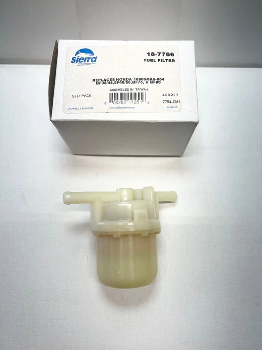 Filtro de combustible para motores Honda BF35 a BF90 | Sierra 18-7786