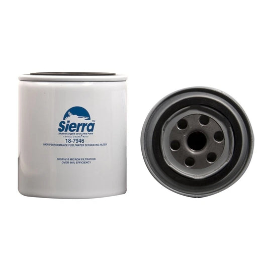 Filtro separador de agua y combustible 10 micrones 18-7946 | Sierra Marine