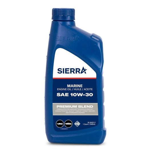 Aceite marino FC-W 10W-30 Premium 1 Qt 18-9420-2 | Sierra