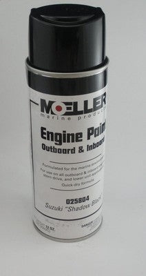 Pintura Negro Shadow Black para Motor Marino MOE25804 | Moeller