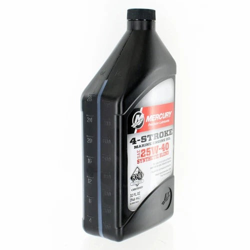 Aceite marino sintético 4-C SAE 25W-40 1 Qt 8M0078629 | Mercury