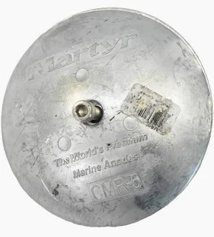 Ánodo de zinc para timón 5-1/8" modelo ZIN-R5
